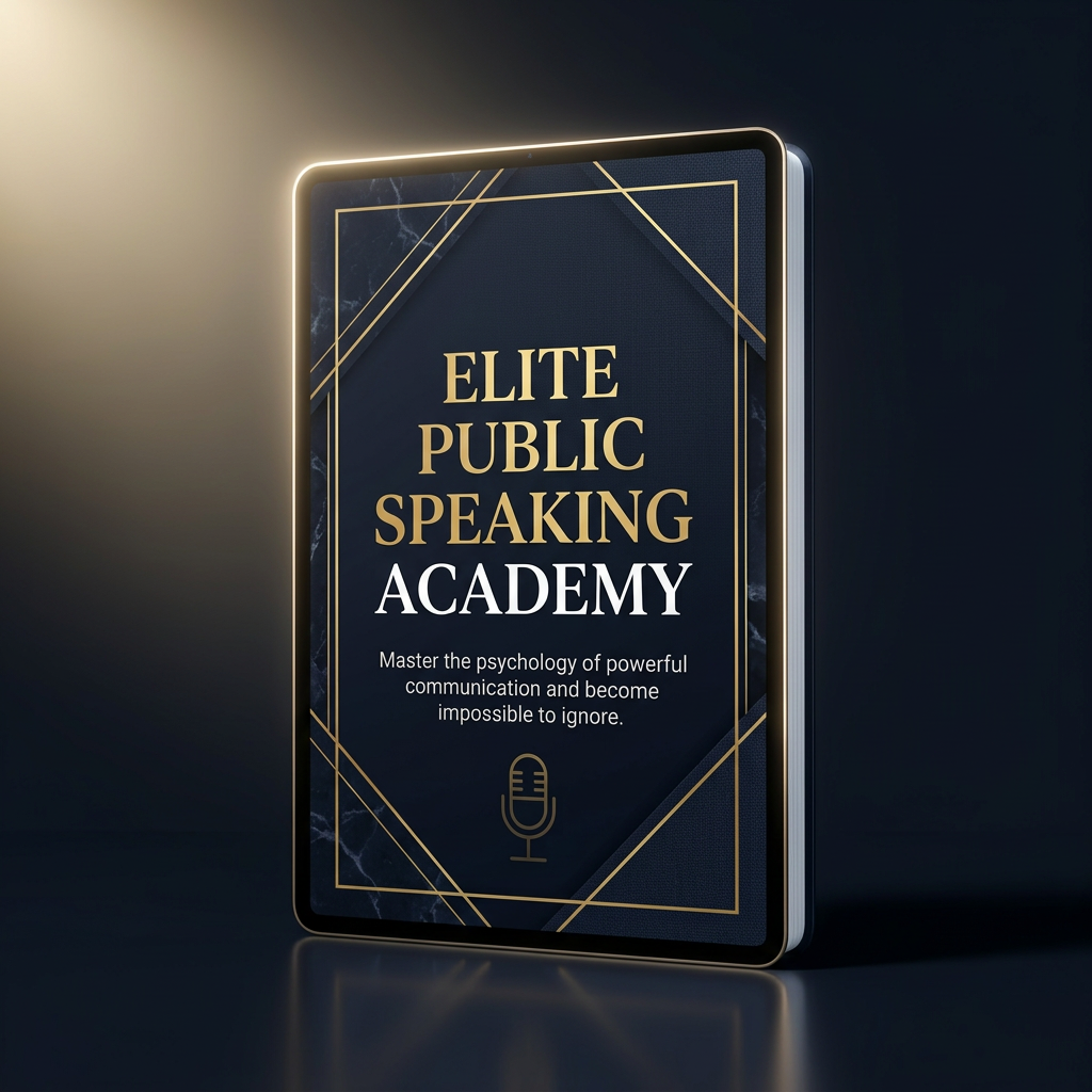 Elite Public Speaking Academy - Speak more clearly and confidently in only 14 DAYS.